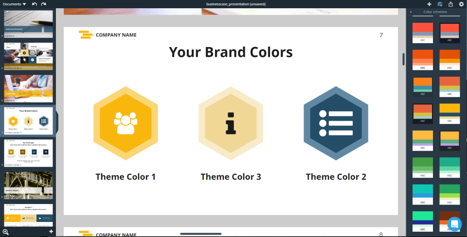 screenshot of Xara Cloud